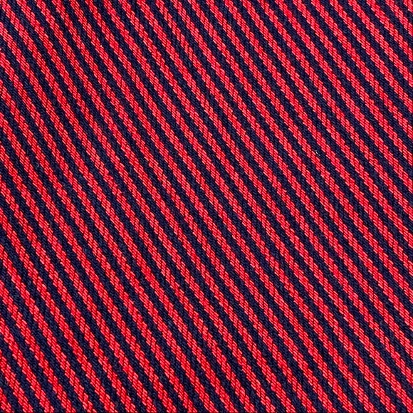 LRL Lauren Jeans Co plus size 14 red navy blue pinstripe straight leg jeans EUC - Picture 4 of 10
